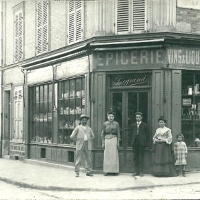 Une épicerie au 23 rue Denfert Rochereau (Henri Barbusse)