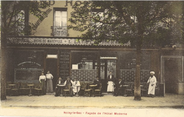 façade de l'hotel moderne