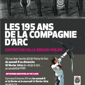 Exposition "Les 195 ans de la Compagnie d'Arc"