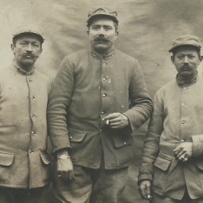 28 février 1916, les trois amis