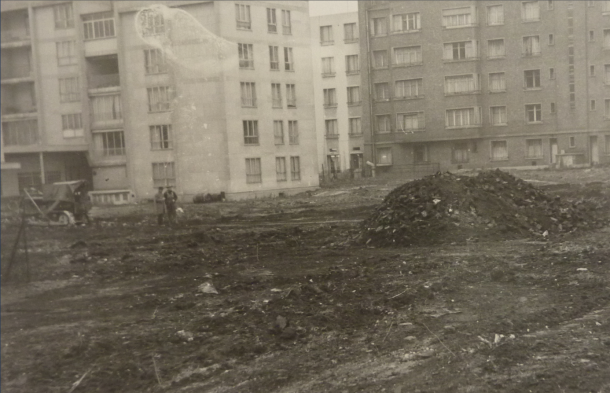 20 dec 1960début travaux square JJaurès