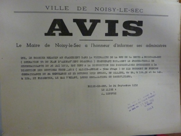 1952 avis