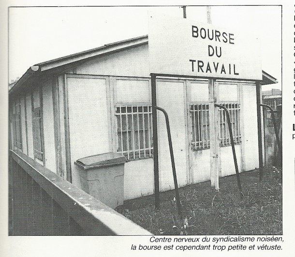 La Bourse du travail, avenue de Bobigny