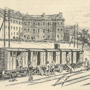 juillet 1891, grève des ouvriers des chemins de fer