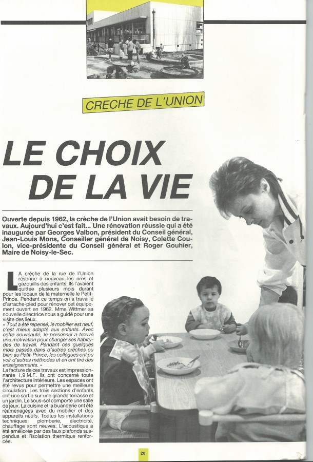 crèche de l'union