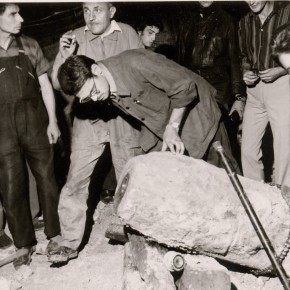 L'équipe de déminage de la bombe du 3.5.7 rue Carnot 31 juillet 1969 (2)