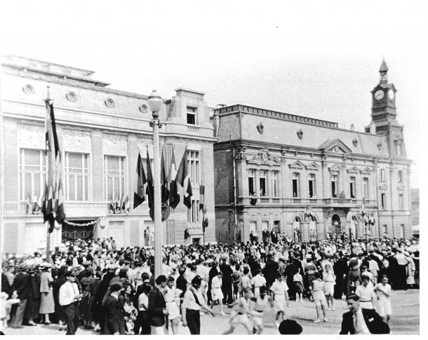 Rassemblement mairie Noisy 1935