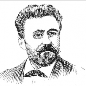 Ernest Roche, portrait par Maurice Dulac, Le Monde moderne, décembre 1898.