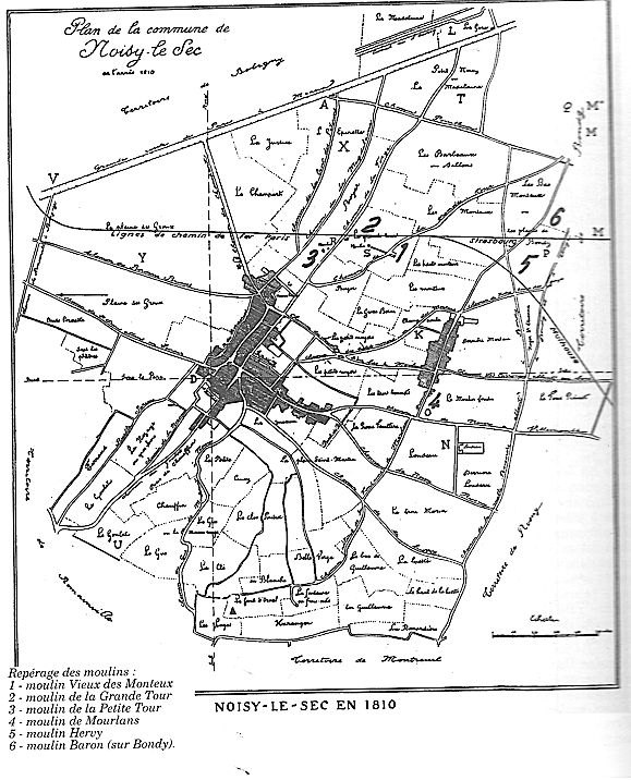plan de noisy le sec