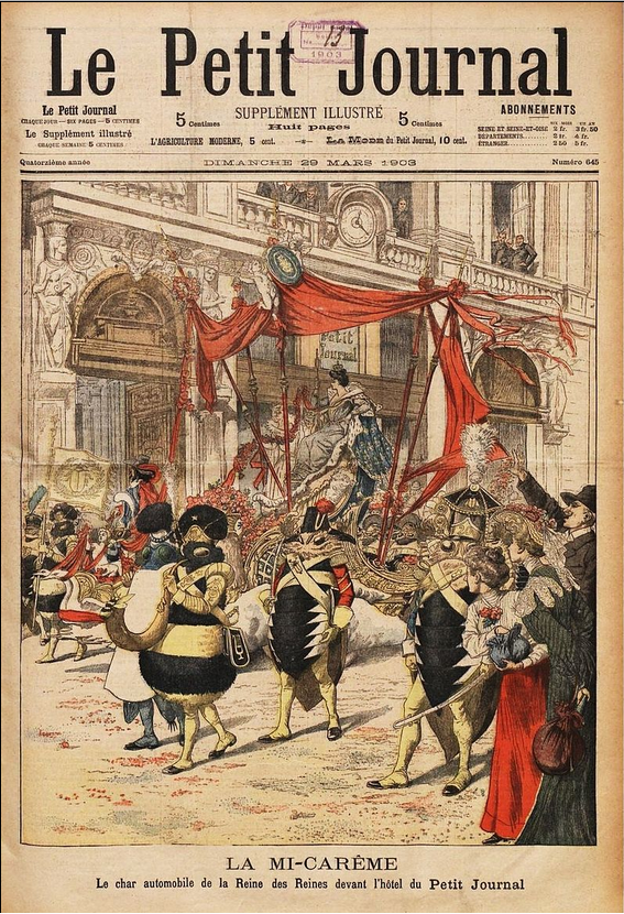 1903, Mi-carême au Carnaval de Paris 