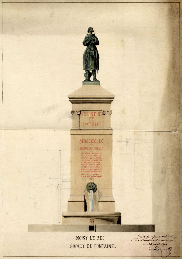 1849 le projet de Paul Eugène Lequeux, architecte