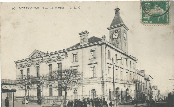 1889 - agrandissement de la mairie, Charles Trouet architecte