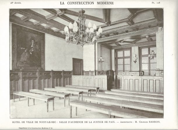 1906- salle de la justice de paix