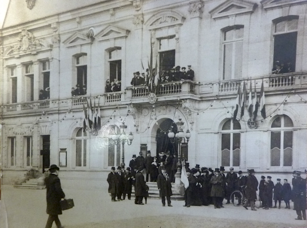 17 février 1907 - inauguration de la mairie