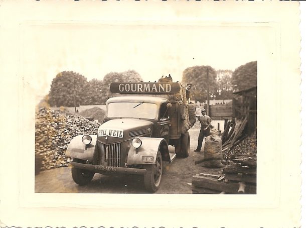 Fersing 1951 Chantier rue St Denis