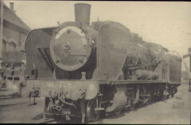 locomotive de la Compagnie de l'Est, n°140-A-071