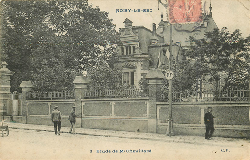 1bis rue de la Forge, la maison du notaire Me Chevillard
