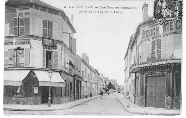 angle Denfert Rochereau rue de la forge