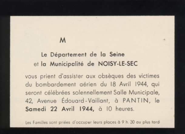 source, archives municipales