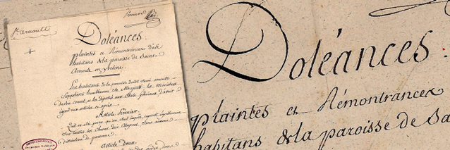 1789 - Le cahier des doléances de Noisy-le-Sec - Noisy le sec histoire