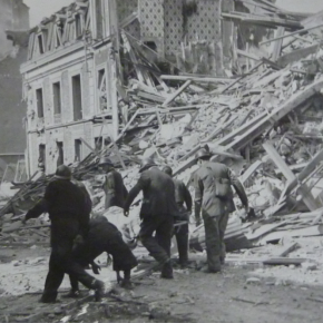 Nouveau cimetière, Carré du Souvenir 2ème partie, les victimes du bombardement