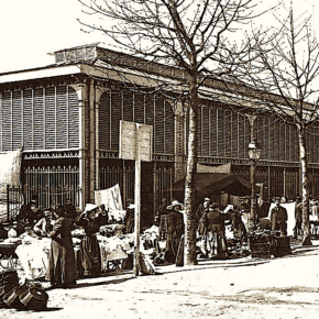 Le marché aux comestibles