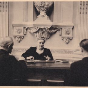 Louise Welscher, maire adjoint en 1945
